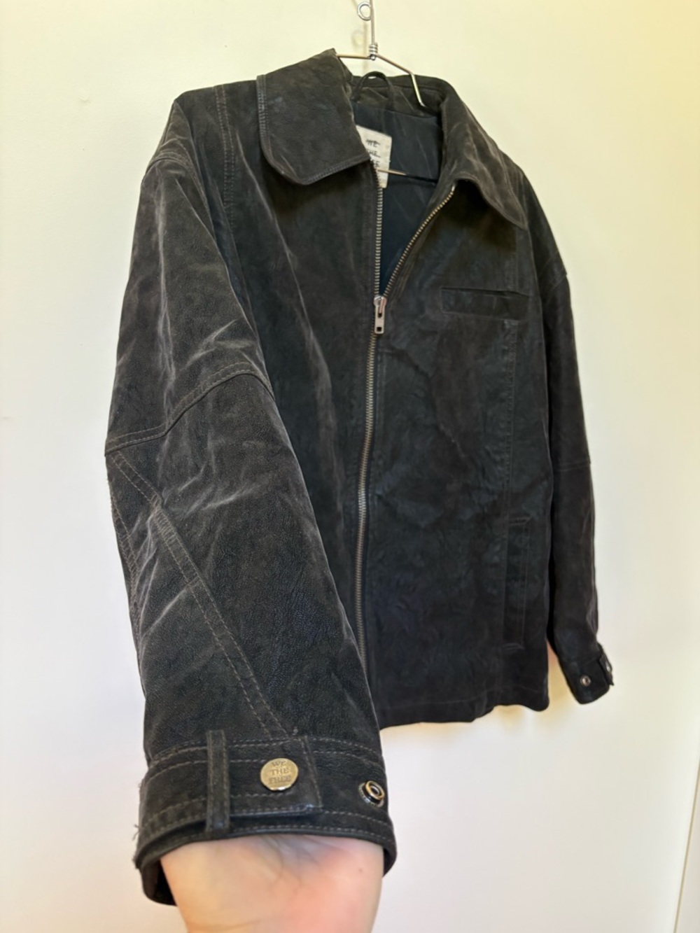 NWOT Free People We The Free Sloane Vegan Suede Jacket Size XS - Picture 6 of 16